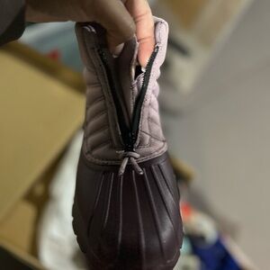 Sperry Lavender Duckfloat Zipup Boots